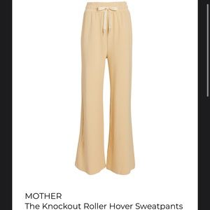 BNWT: MOTHER The Knockout Roller Hover Sweatpants